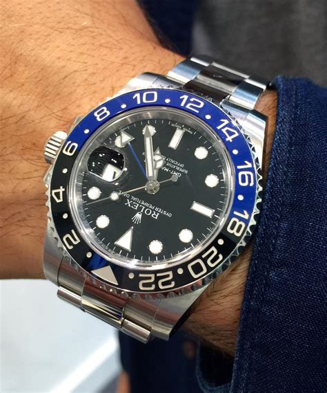 rolex gmt ii 2018 for sale|Rolex batman price chart.